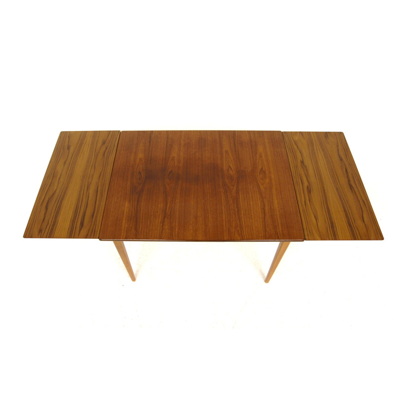 Vintage teak "portfolio" table, Sweden 1950