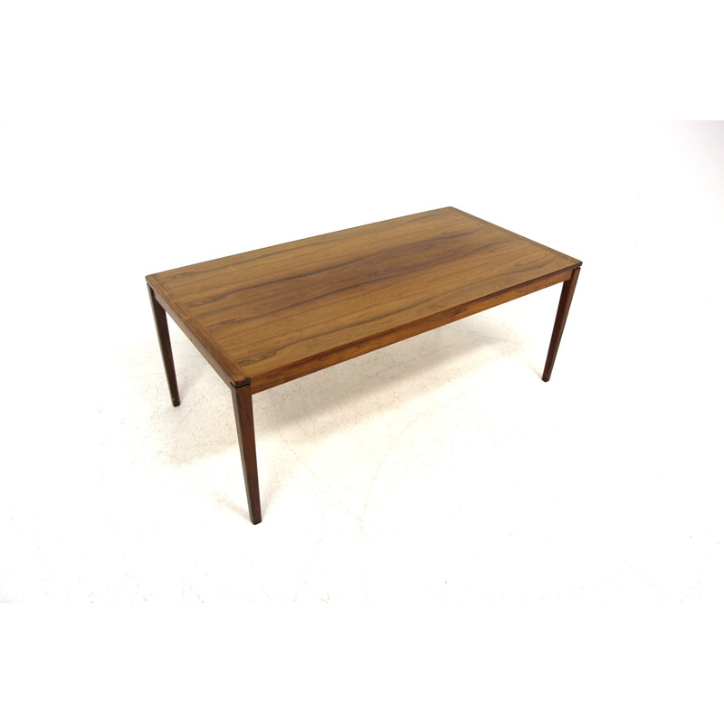 Vintage palissander salontafel, Zweden 1960