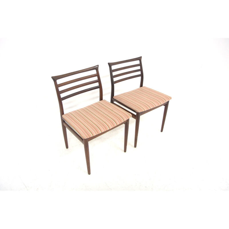 Paar Vintage-Stühle aus Palisanderholz von Erling Torvids für Sorø Stolefabrik, Dänemark 1960