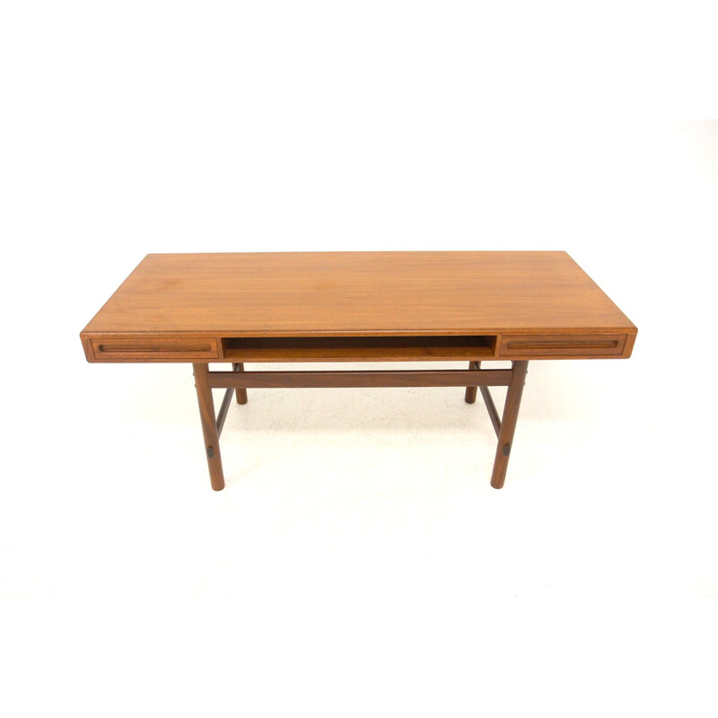 Scandinavian vintage teak coffee table, Sweden 1960