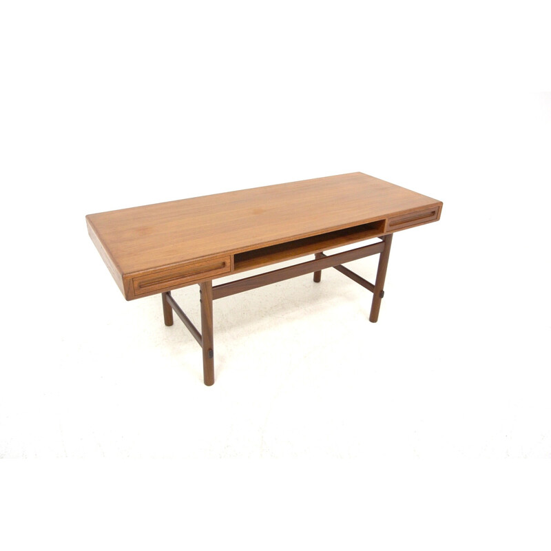 Scandinavian vintage teak coffee table, Sweden 1960