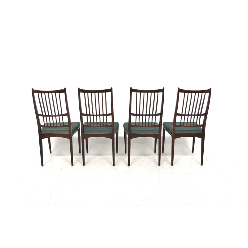 Set aus 4 Vintage-Stühlen "cortina" von Svante Skogh für Seffle Möbelfabrik, Schweden 1960