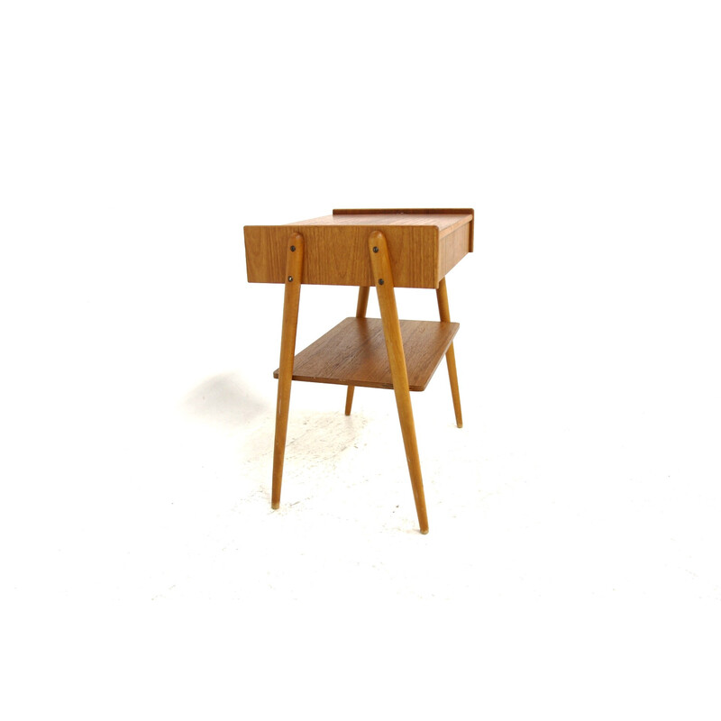 Vintage teak night stand by Carlström, Sweden 1960