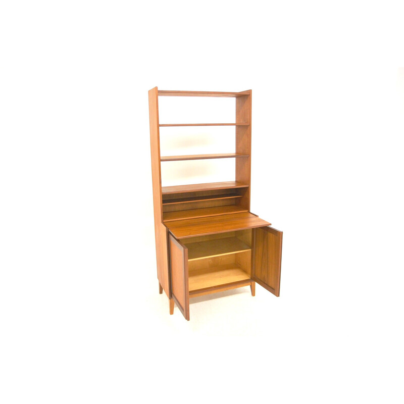 Vintage teak secretary by Bräntorps, Sweden 1960