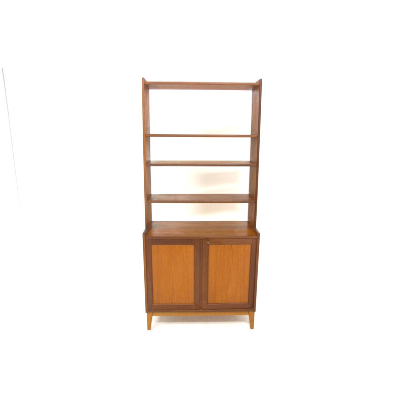 Vintage teak bookcase by Bräntorps, Sweden 1960