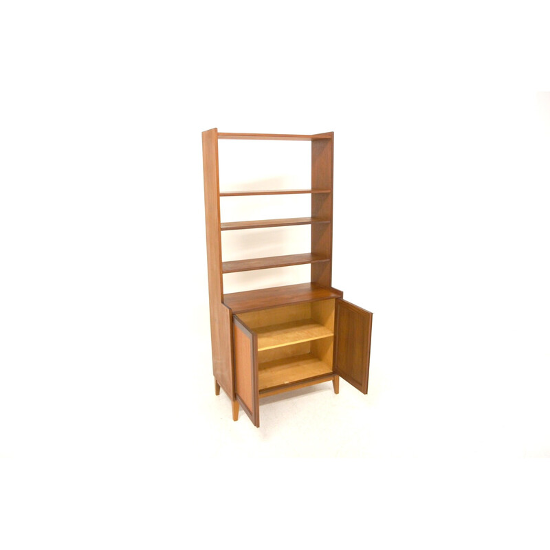 Vintage teak bookcase by Bräntorps, Sweden 1960