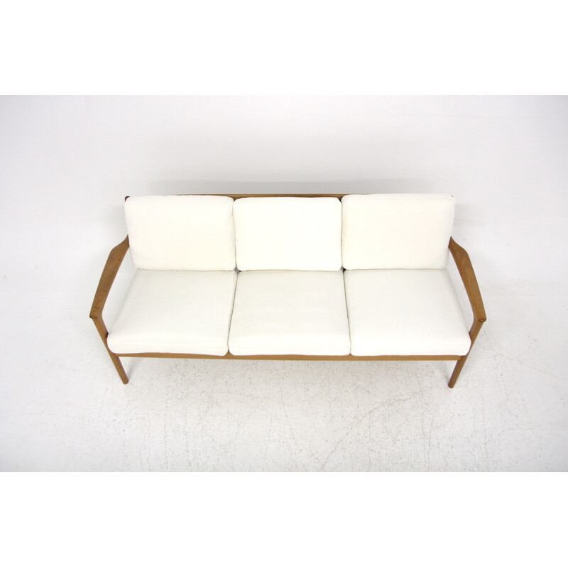 Scandinavian vintage sofa "Usa 75" 3 seats by Folke Ohlsson for Dux, Sweden 1960