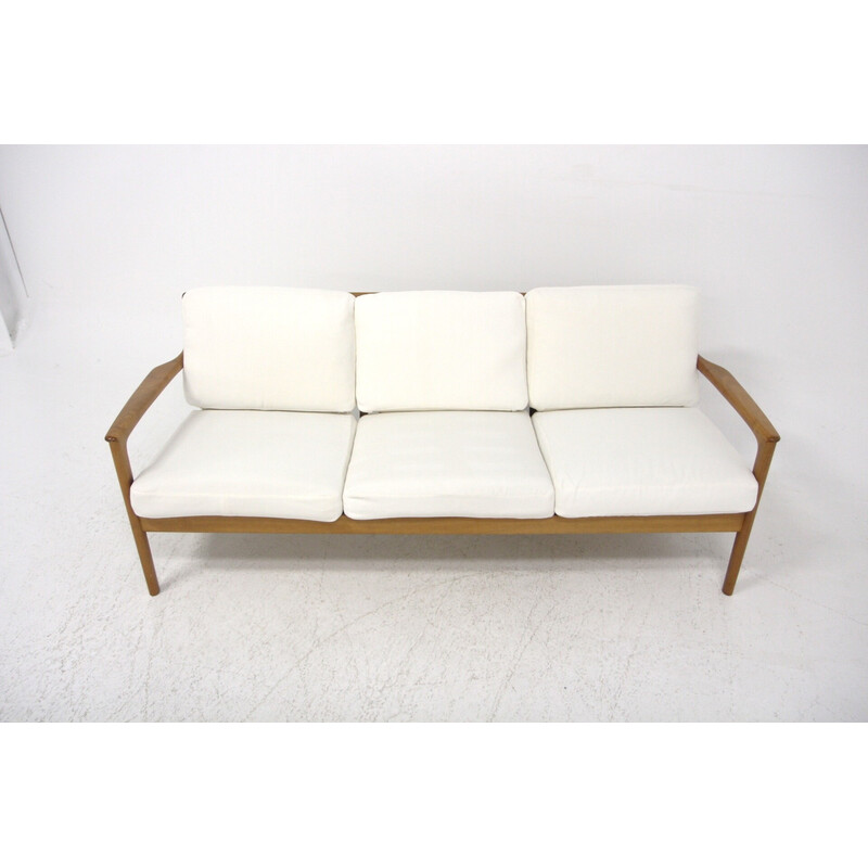 Scandinavian vintage sofa "Usa 75" 3 seats by Folke Ohlsson for Dux, Sweden 1960