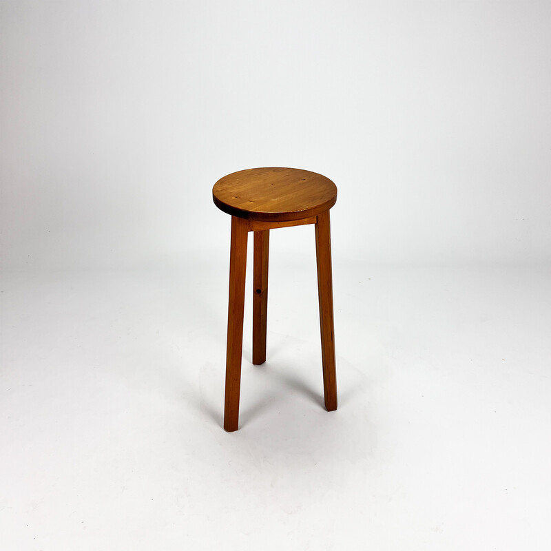 Mid century pine bar stool, 1960s