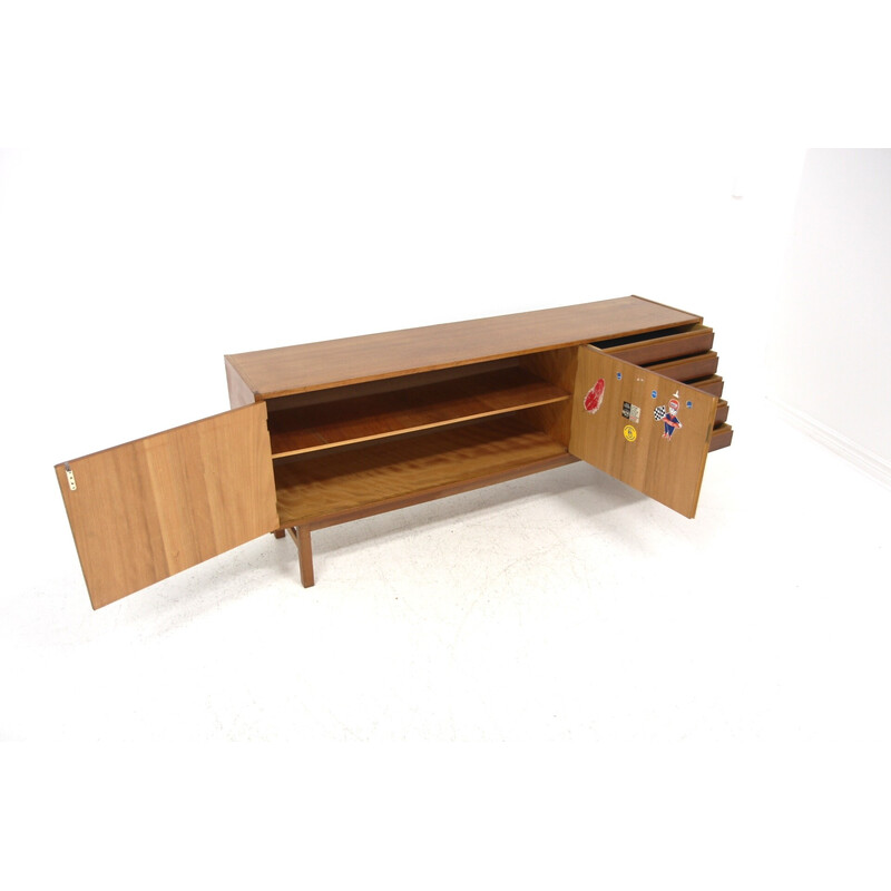 Scandinavisch teakhouten dressoir, Zweden 1960