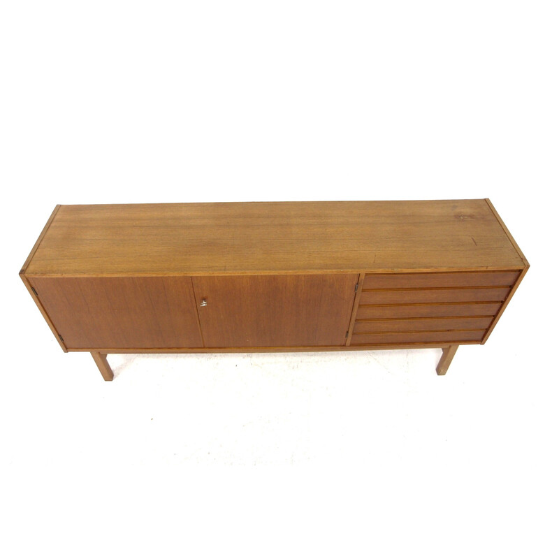 Scandinavian vintage teak sideboard, Sweden 1960