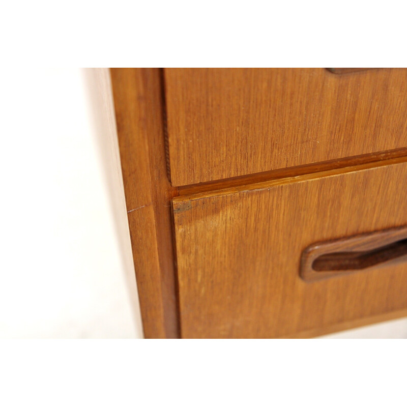 Scandinavian vintage teak chest of drawers, Sweden 1960