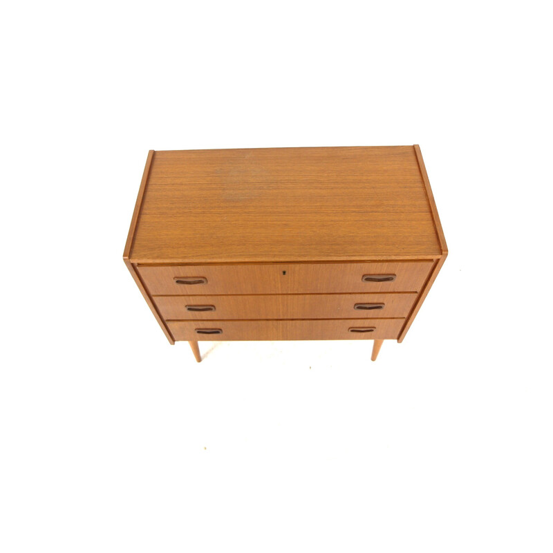 Scandinavian vintage teak chest of drawers, Sweden 1960