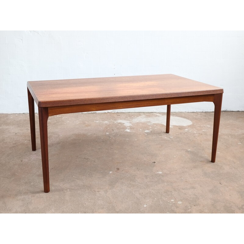 Bigger table in teak by Henning Kjaernulf - 1960s