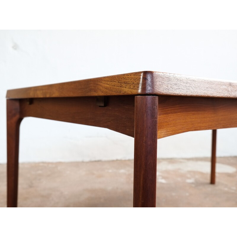 Bigger table in teak by Henning Kjaernulf - 1960s