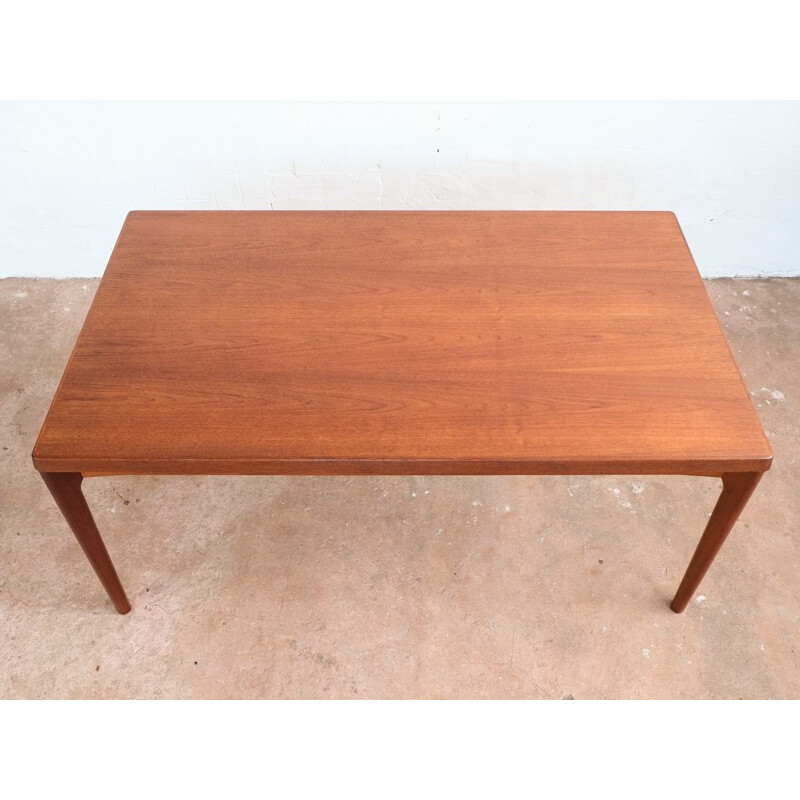 Bigger table in teak by Henning Kjaernulf - 1960s