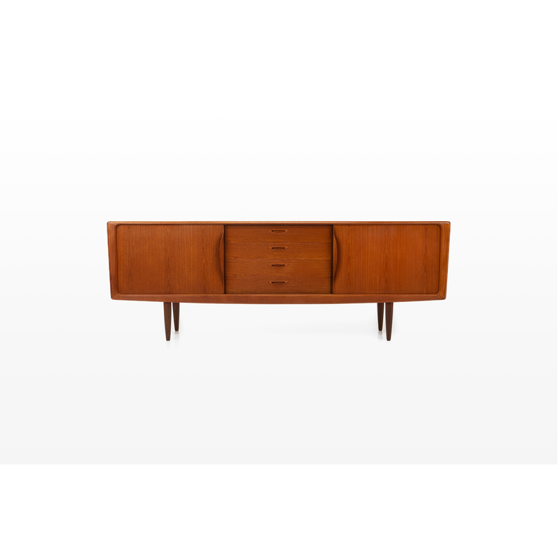 Skandinavisches Vintage-Sideboard aus Teakholz von Henry W. Klein für Bramin, Dänemark 1960er Jahre