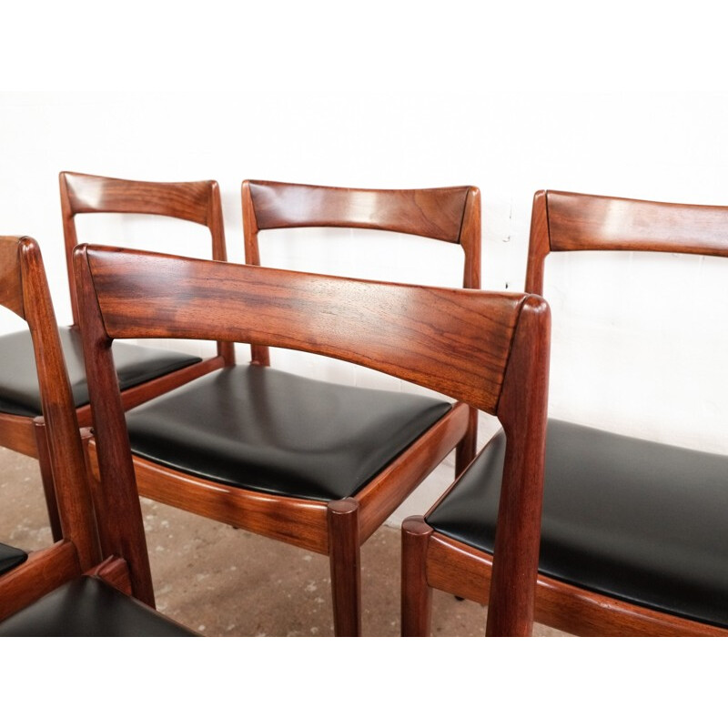Set of 6 Chairs Astrid by Oswald Vermaercke for V-form - 1960s