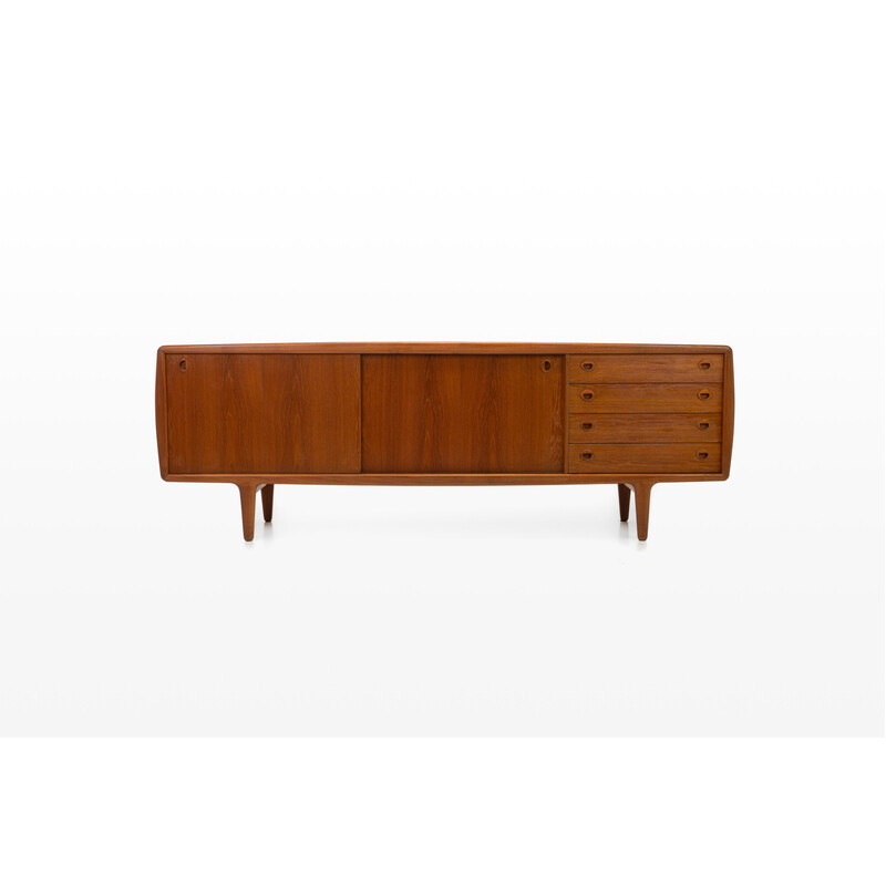 Scandinavisch vintage dressoir in teakhout van H.P. Hansen, Denemarken 1960