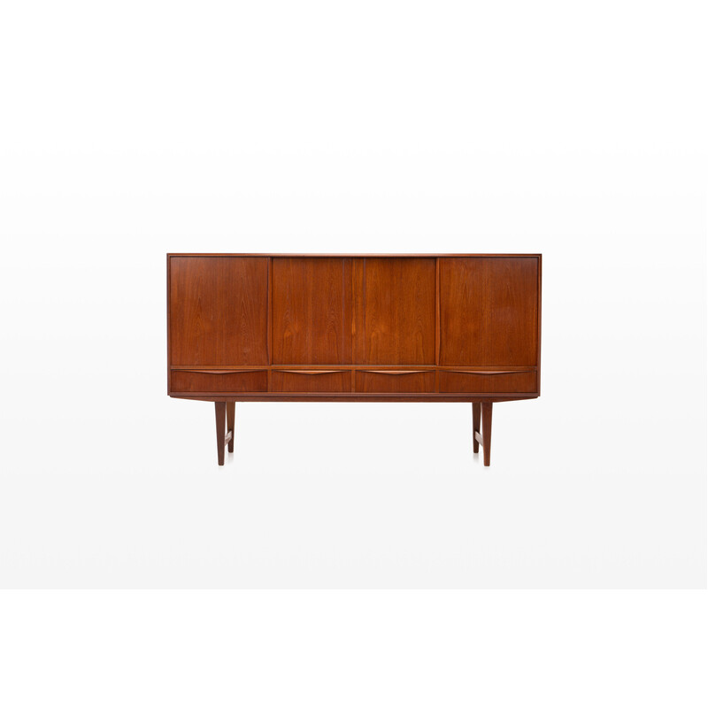 Danish vintage teak sideboard by E.W. Bach Ew for Sejling Skabe, 1960s