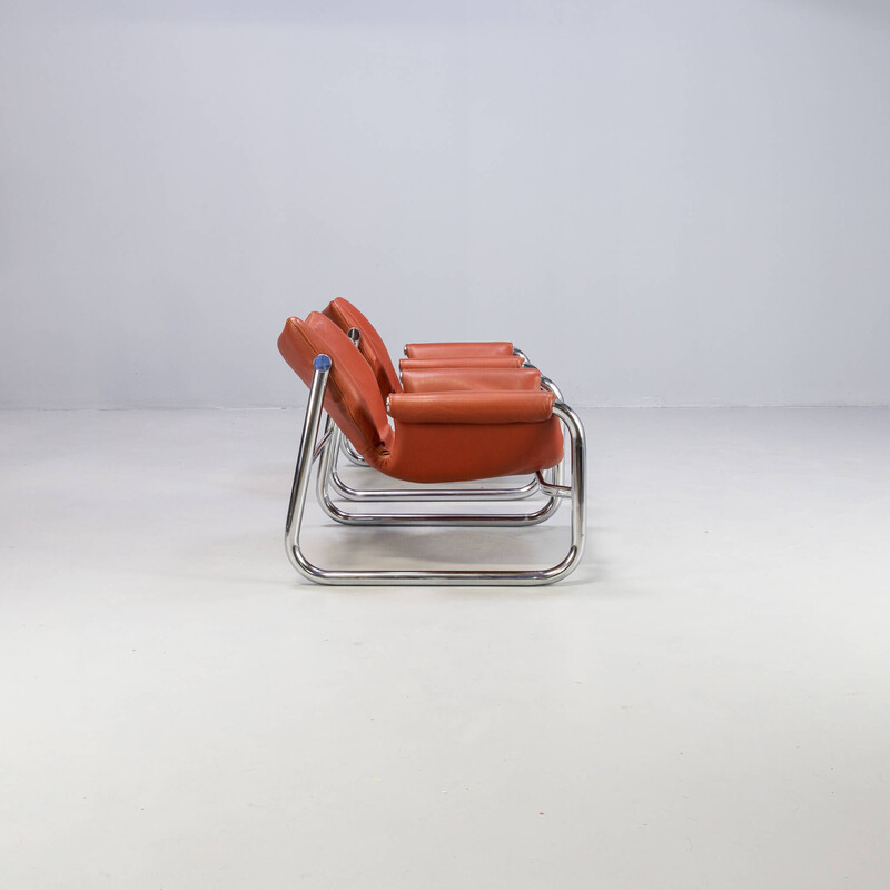 Paar vintage "Alpha Sling" fauteuils van Maurice Burke voor Pozza