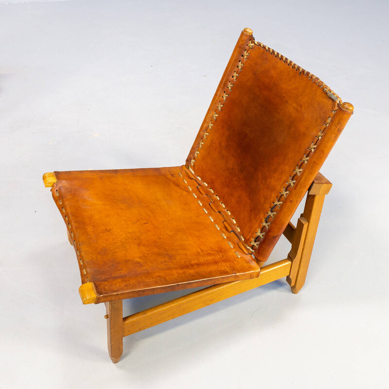 Paire de fauteuils bas vintage par Werner Biermann pour Arte Sano, 1970