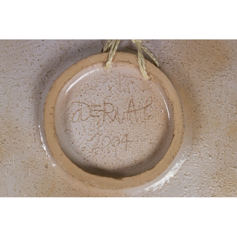 Jean Derval, Dish in ceramic, year 2004