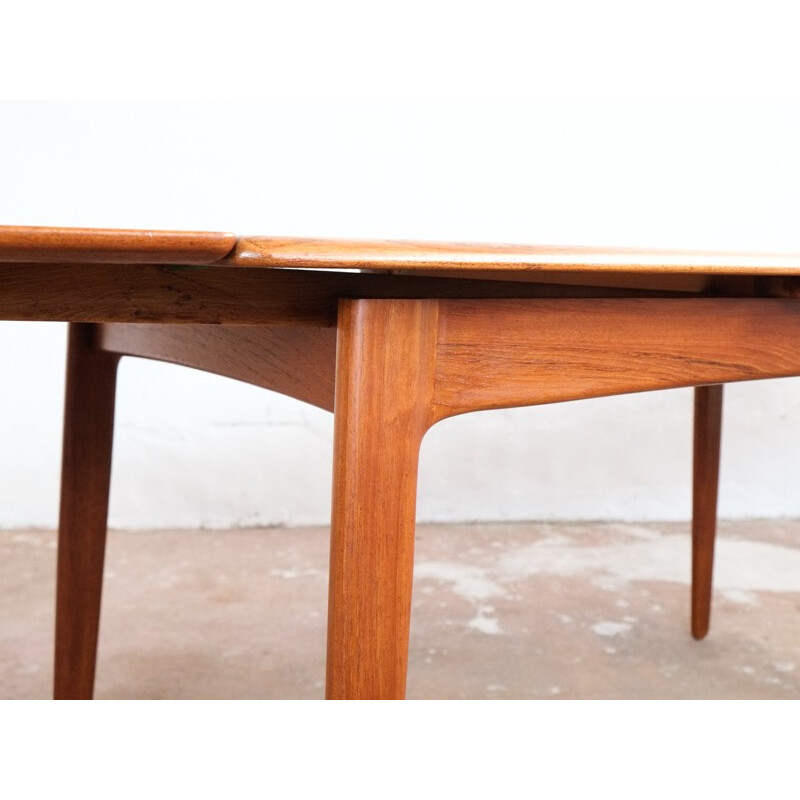 Table in teak by Knudsen & Søn - 1960s