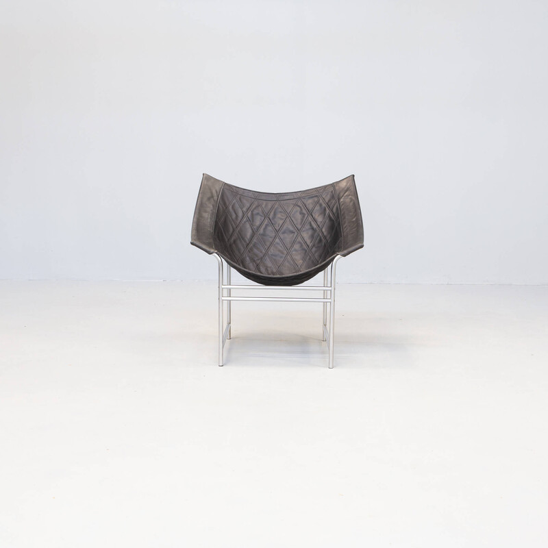 Vintage "swing" armchair by Gerard van den Berg for Montis