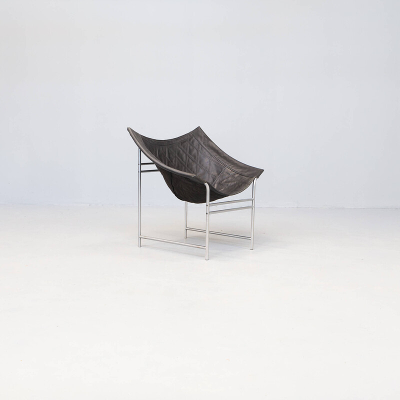 Vintage "swing" armchair by Gerard van den Berg for Montis