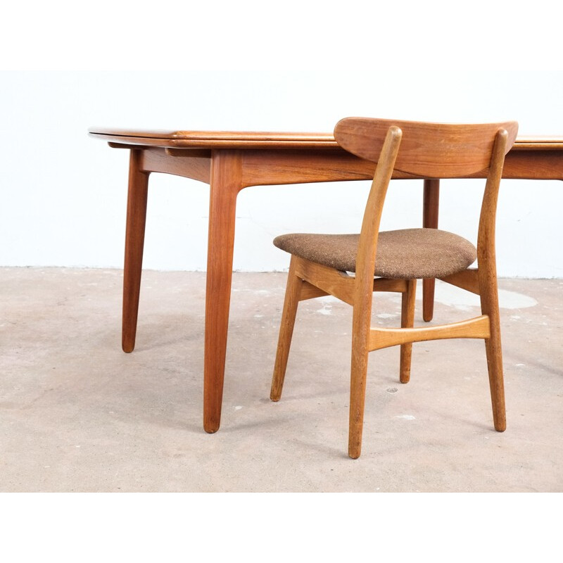 Table in teak by Knudsen & Søn - 1960s