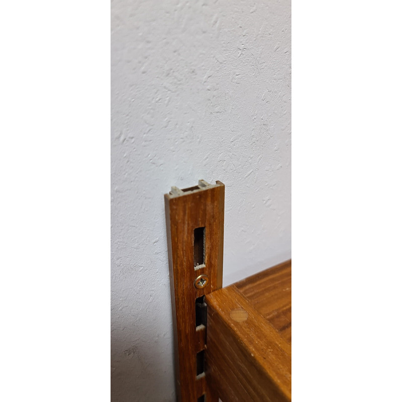 Vintage teak shelf 1960