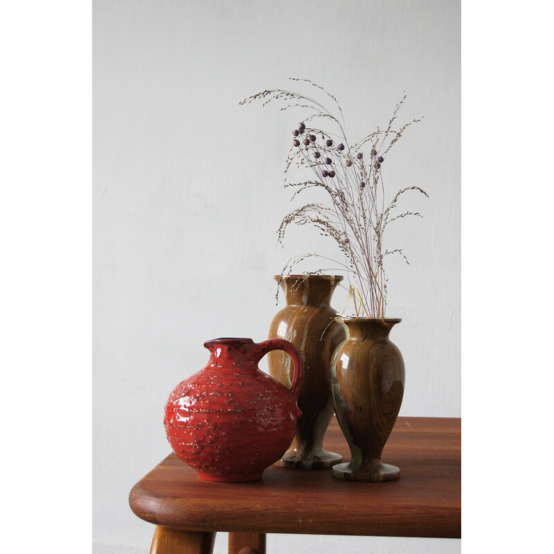 Jarrón de cerámica vintage de Manfred Buchholz Studio