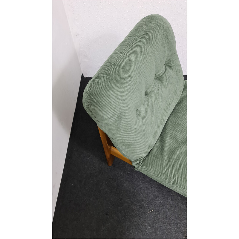Vintage fauteuil in stof