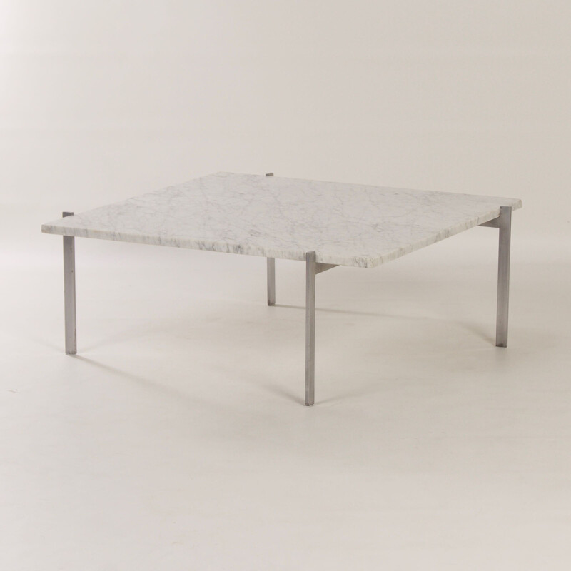 Vintage Pk61 coffee table by Poul Kjaerholm for E. Kold Christensen, 1950s