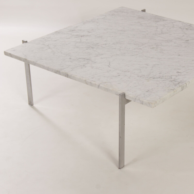 Vintage Pk61 coffee table by Poul Kjaerholm for E. Kold Christensen, 1950s