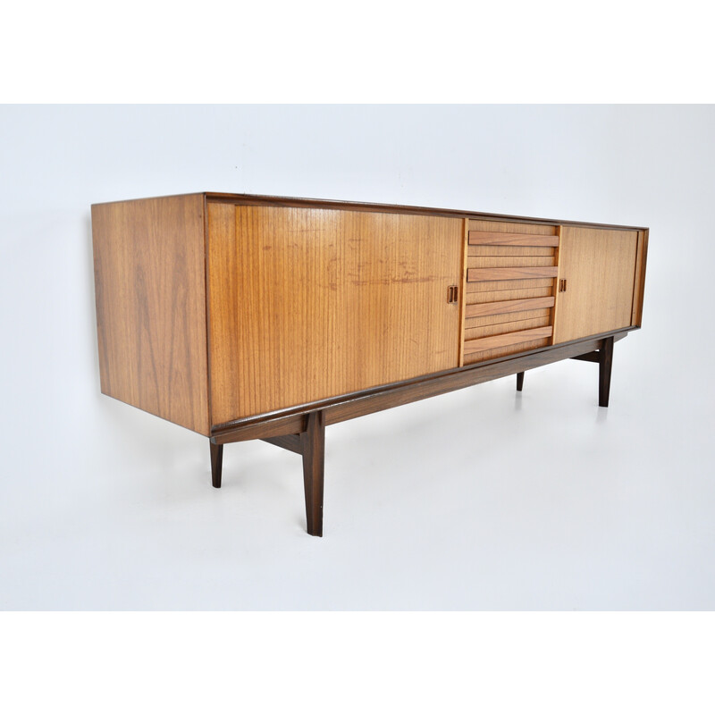 Vintage wooden sideboard by Oswald Vermaercke for V-Form, 1950