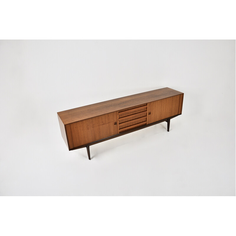 Vintage wooden sideboard by Oswald Vermaercke for V-Form, 1950