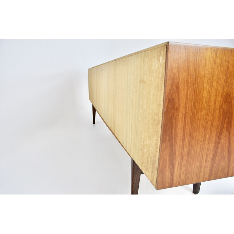Vintage wooden sideboard by Oswald Vermaercke for V-Form, 1950