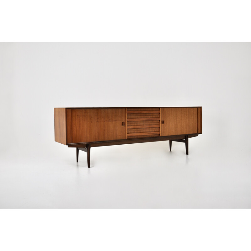 Vintage wooden sideboard by Oswald Vermaercke for V-Form, 1950