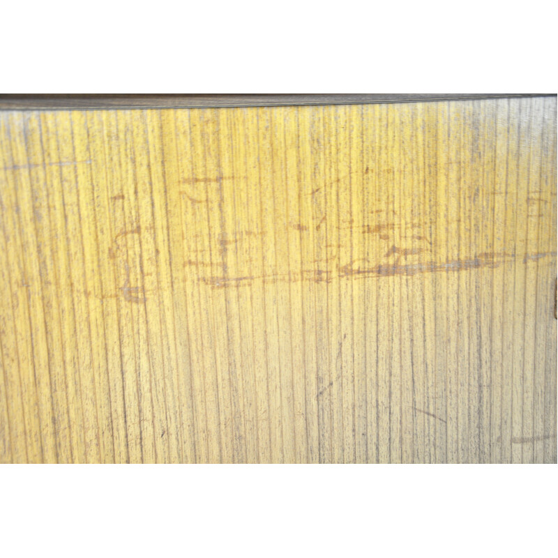 Vintage wooden sideboard by Oswald Vermaercke for V-Form, 1950