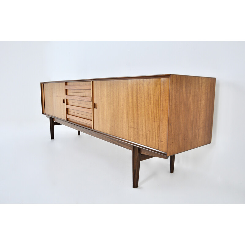 Vintage wooden sideboard by Oswald Vermaercke for V-Form, 1950