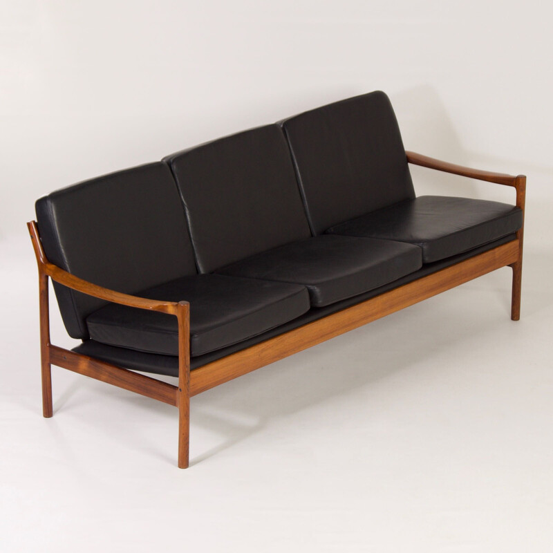 Dreisitziges Sofa von Torbjorn Afdal für Bruksbo, 1960er Jahre