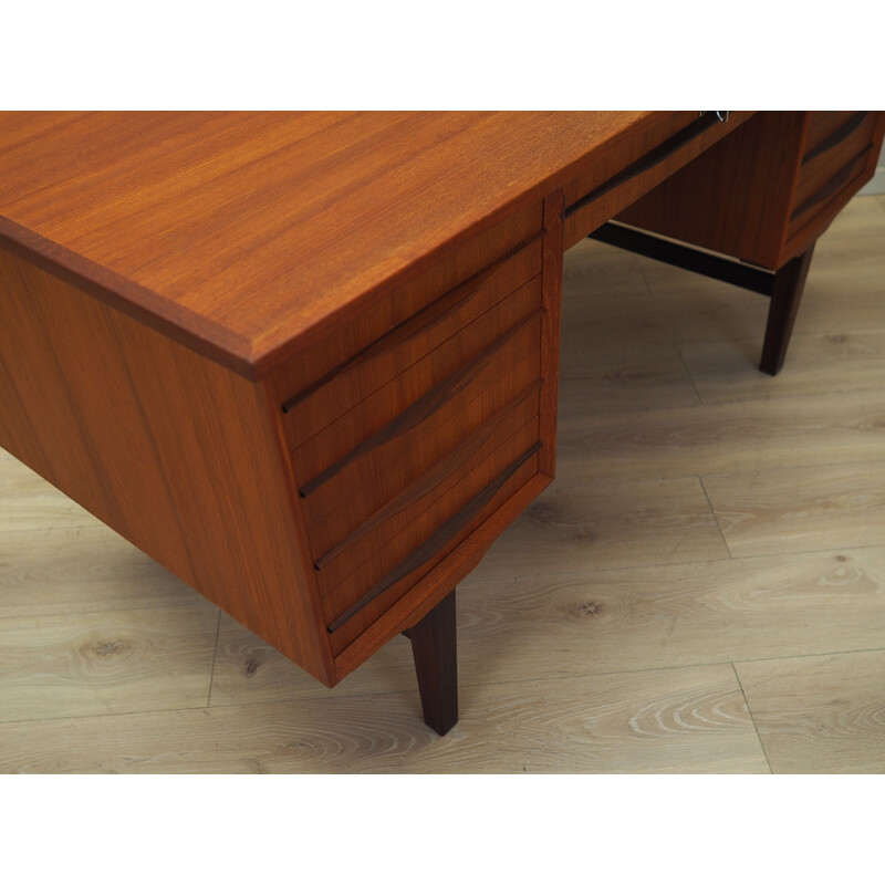 Vintage teak desk, Denmark 1970s