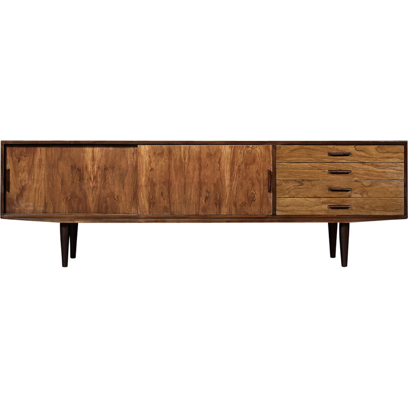 Vintage Danish mahogany sideboard with drawers, 1970s