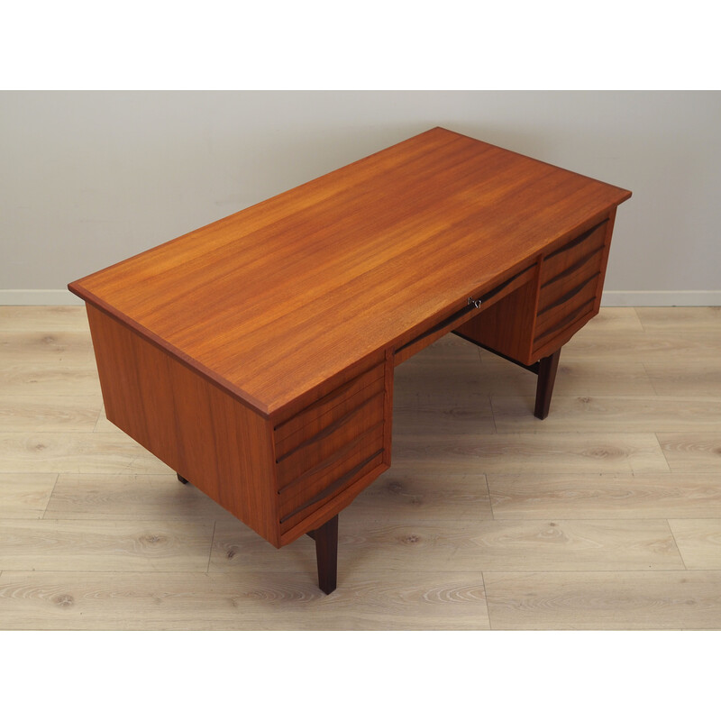 Vintage teak desk, Denmark 1970s