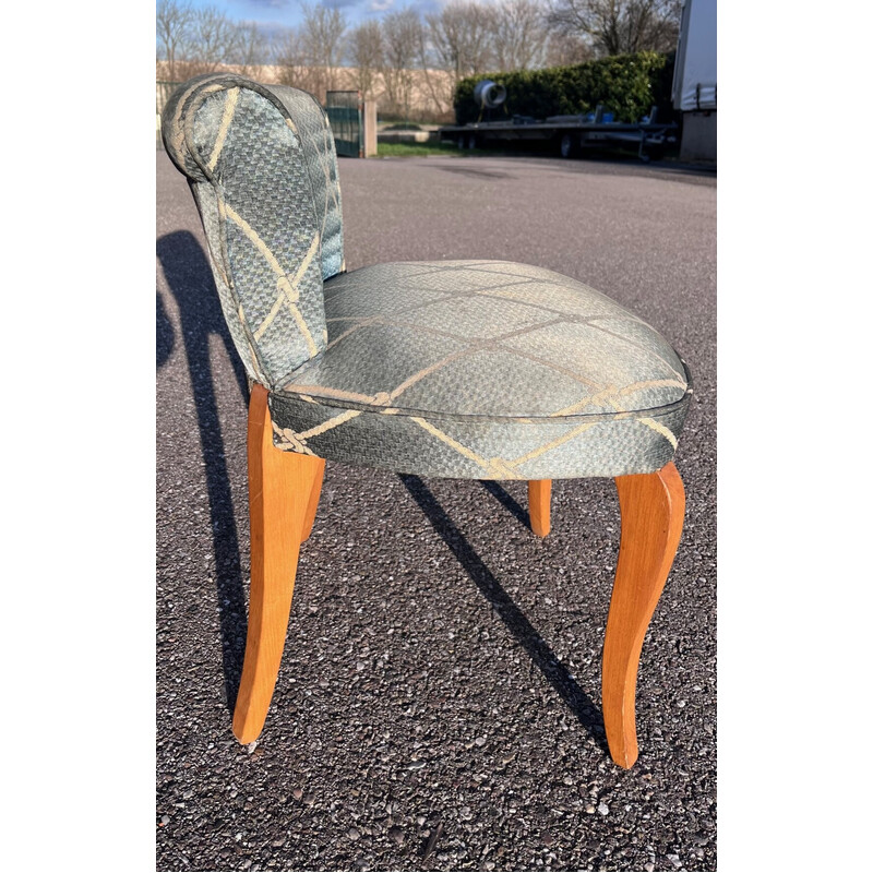 Vintage dressing table chair, 1950