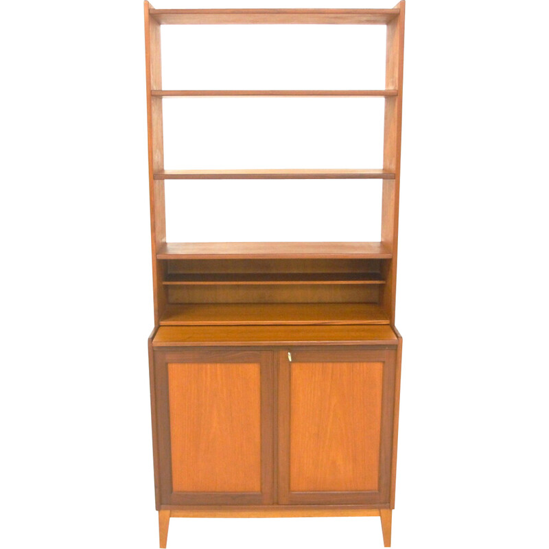 Vintage teak secretary by Bräntorps, Sweden 1960