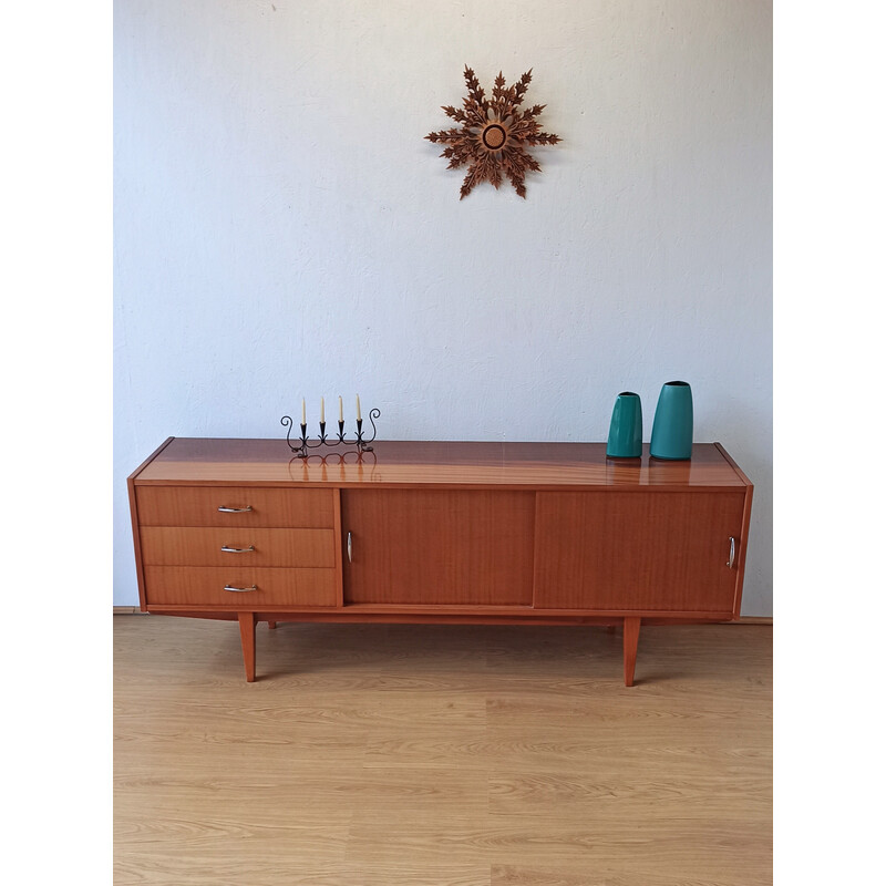 Enfilade en bois vintage, 1970