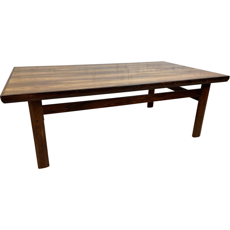 Scandinavian vintage coffee table in rosewood, 1960